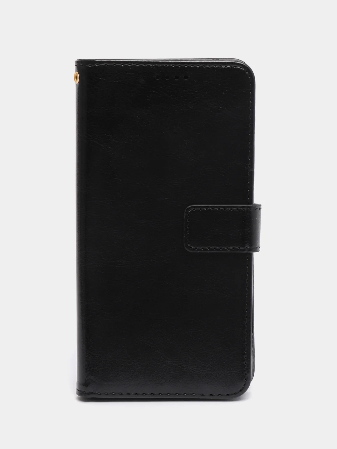 Черный кожаный PU чехол-книжка Xiaomi Redmi Note 11 Pro 4G
