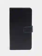 Темно-синий кожаный PU чехол-книжка Xiaomi Redmi Note 11 Pro 4G