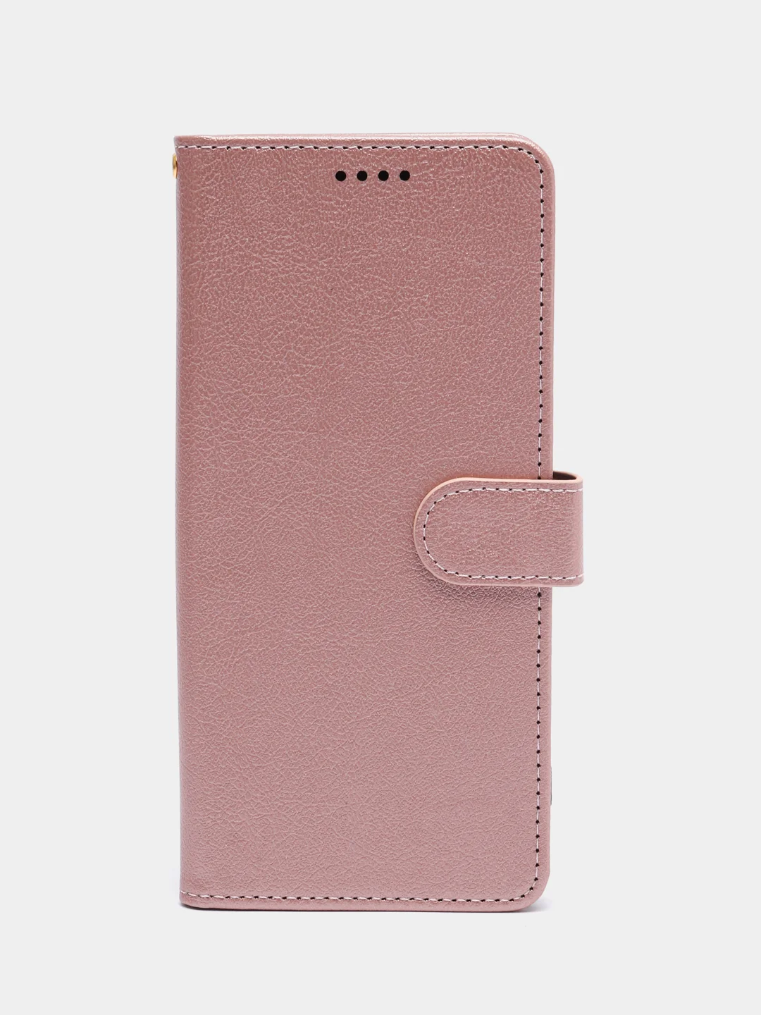 Розовый кожаный PU чехол книжка Xiaomi Redmi 9A