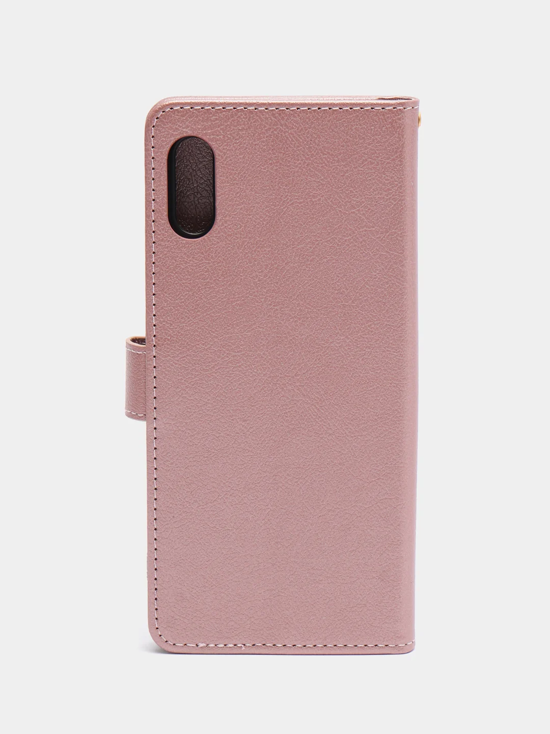 Розовый кожаный PU чехол книжка Xiaomi Redmi 9A