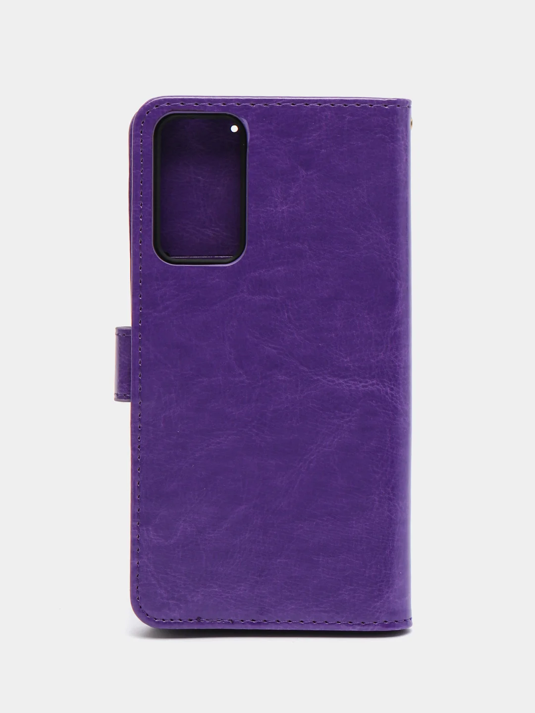 Пурпурный кожаный PU чехол-книжка Xiaomi Redmi Note 11 Pro 4G