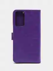 Пурпурный кожаный PU чехол-книжка Xiaomi Redmi Note 11 Pro 4G