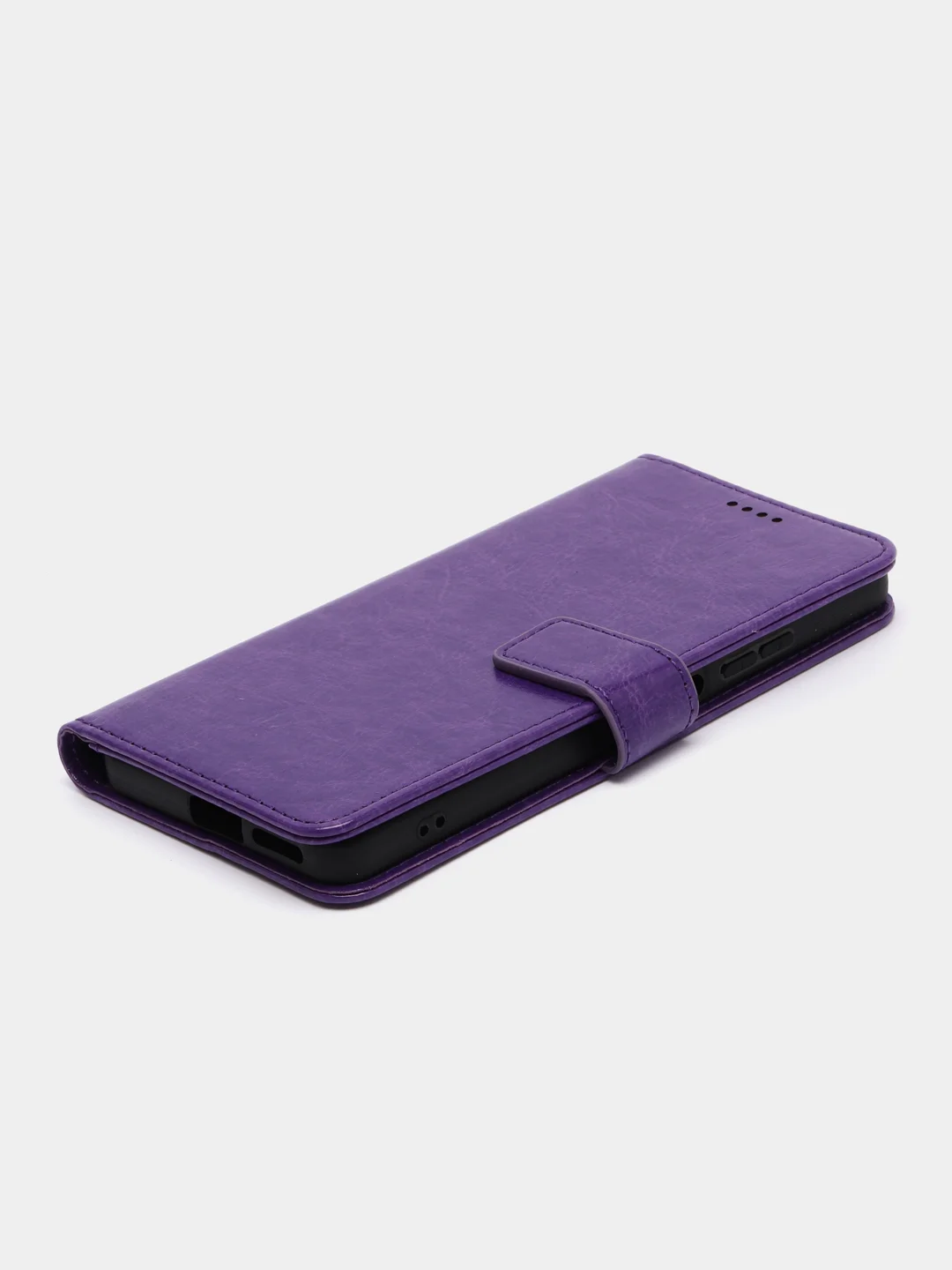 Пурпурный кожаный PU чехол-книжка Xiaomi Redmi Note 11 Pro 4G