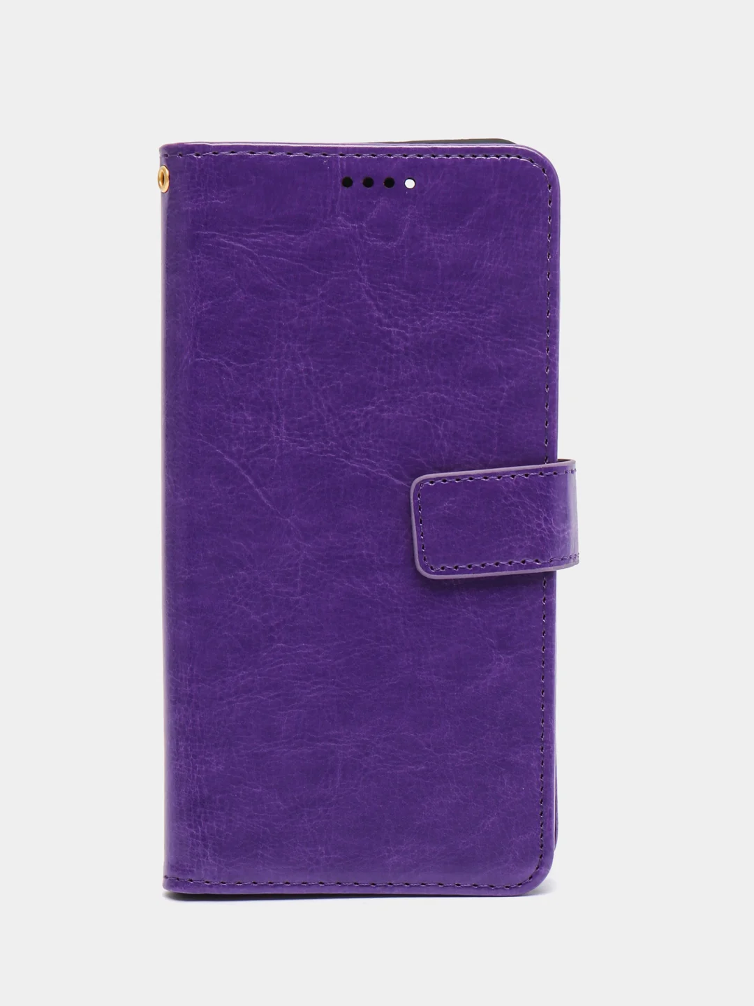 Пурпурный кожаный PU чехол-книжка Xiaomi Redmi Note 11 Pro 4G