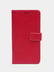 Фуксия кожаный PU чехол-книжка Xiaomi Redmi Note 11 Pro 4G