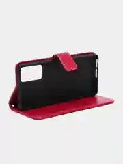 Фуксия кожаный PU чехол-книжка Xiaomi Redmi Note 11 Pro 4G