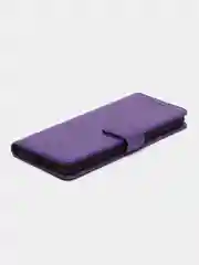 Пурпурный кожаный PU чехол-книжка Xiaomi Redmi 10C