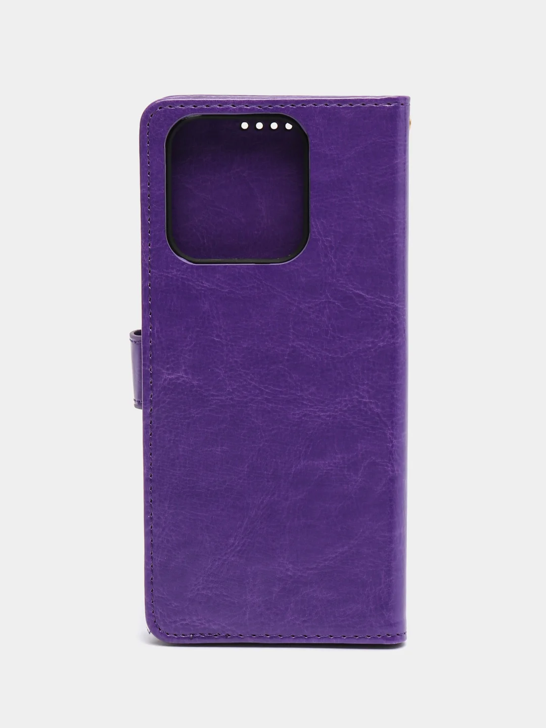 Пурпурный кожаный PU чехол-книжка Xiaomi Redmi 10C
