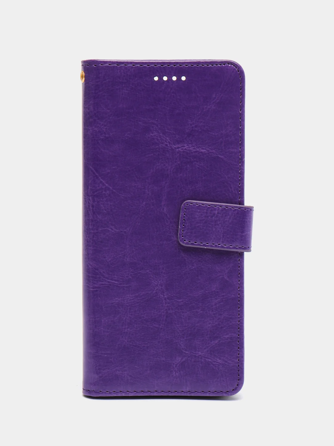 Пурпурный кожаный PU чехол-книжка Xiaomi Redmi 10C