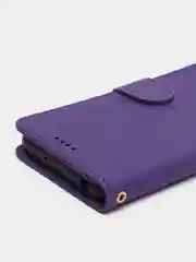 Пурпурный кожаный PU чехол книжка Xiaomi Redmi 9A
