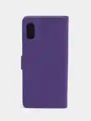 Пурпурный кожаный PU чехол книжка Xiaomi Redmi 9A