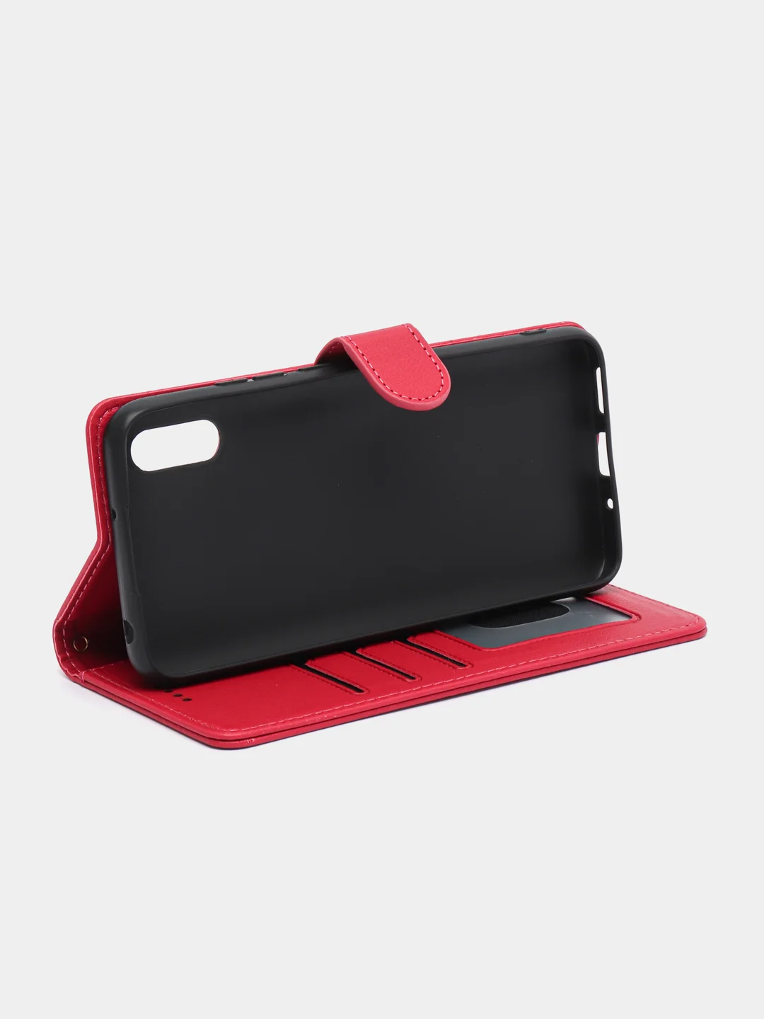 Фуксия кожаный PU чехол книжка Xiaomi Redmi 9A