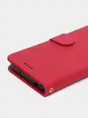 Фуксия кожаный PU чехол книжка Xiaomi Redmi 9A
