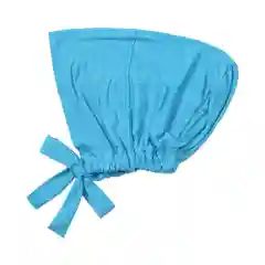 Лазурный шапка мусульманская на резинке и завязках