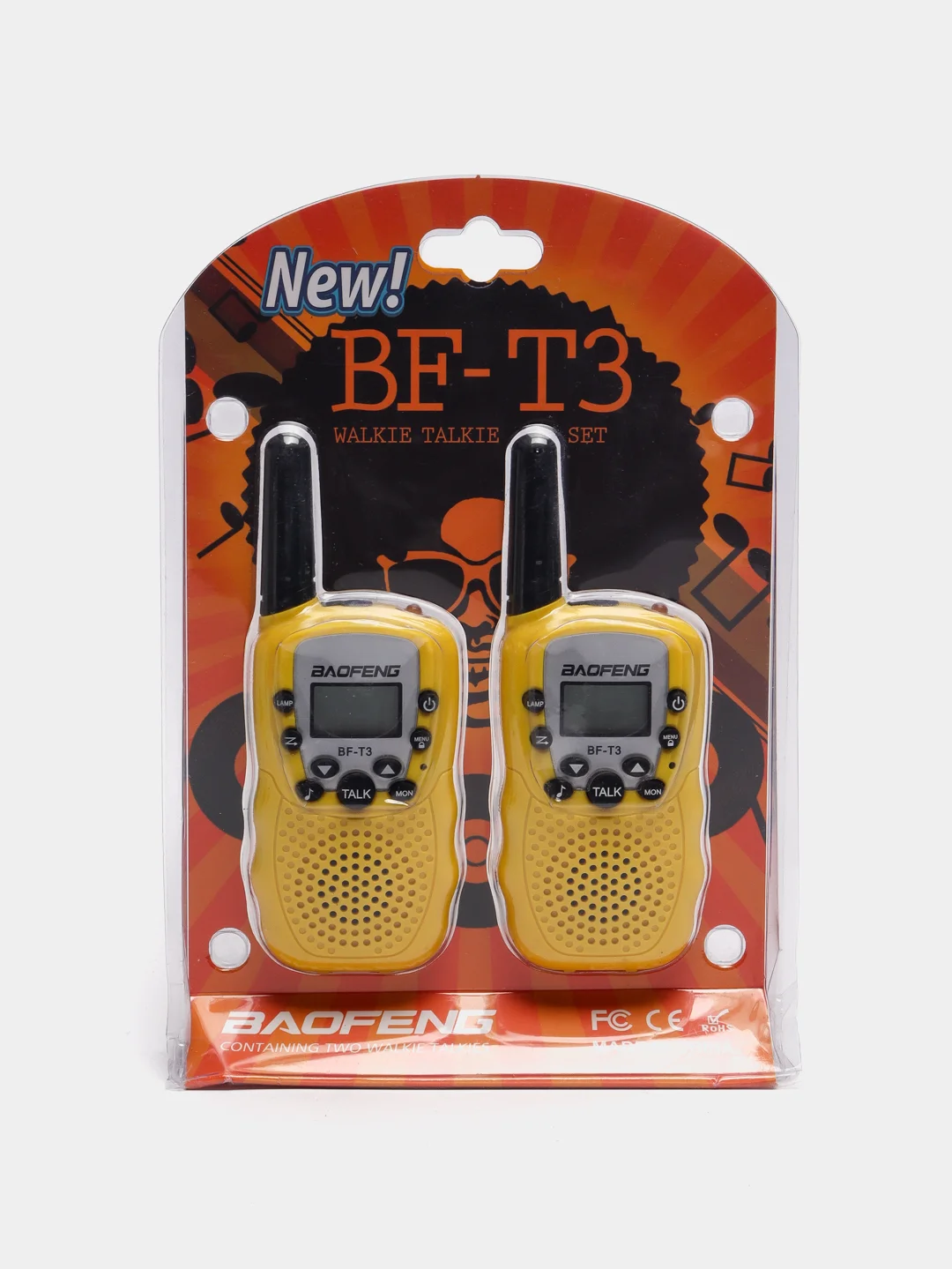 Рация Baofeng BF-T3, 22 канала, 2 штуки