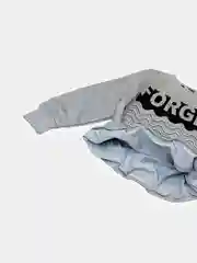 Серый толстовка для мальчика, худи для мальчика, свитшот