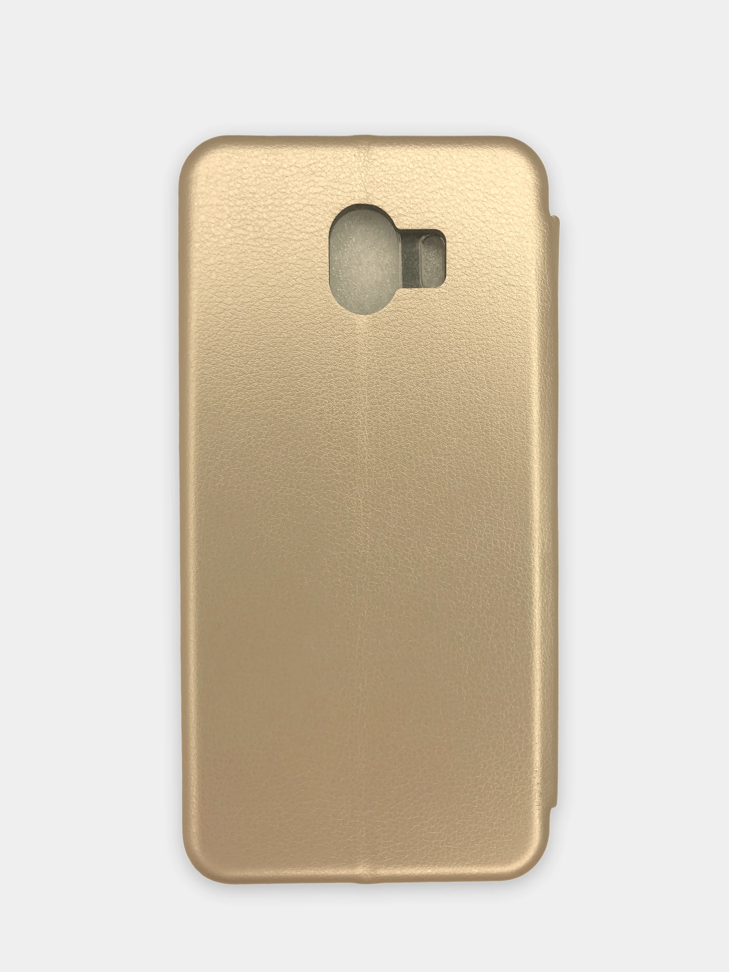 Золотой чехол книжка Samsung Galaxy J4 2018, Самсунг Галакси Джи4 2018
