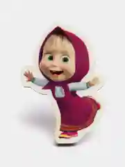Значок "Маша и Медведь"