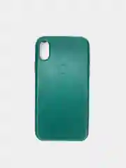 Зеленый чехол для iPhone X/XS/XS Max/XR под кожу (Leather Case)