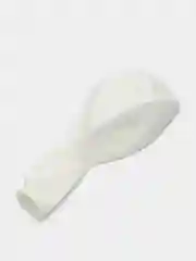 Белый воздушный шар латексный, 12 дюймов