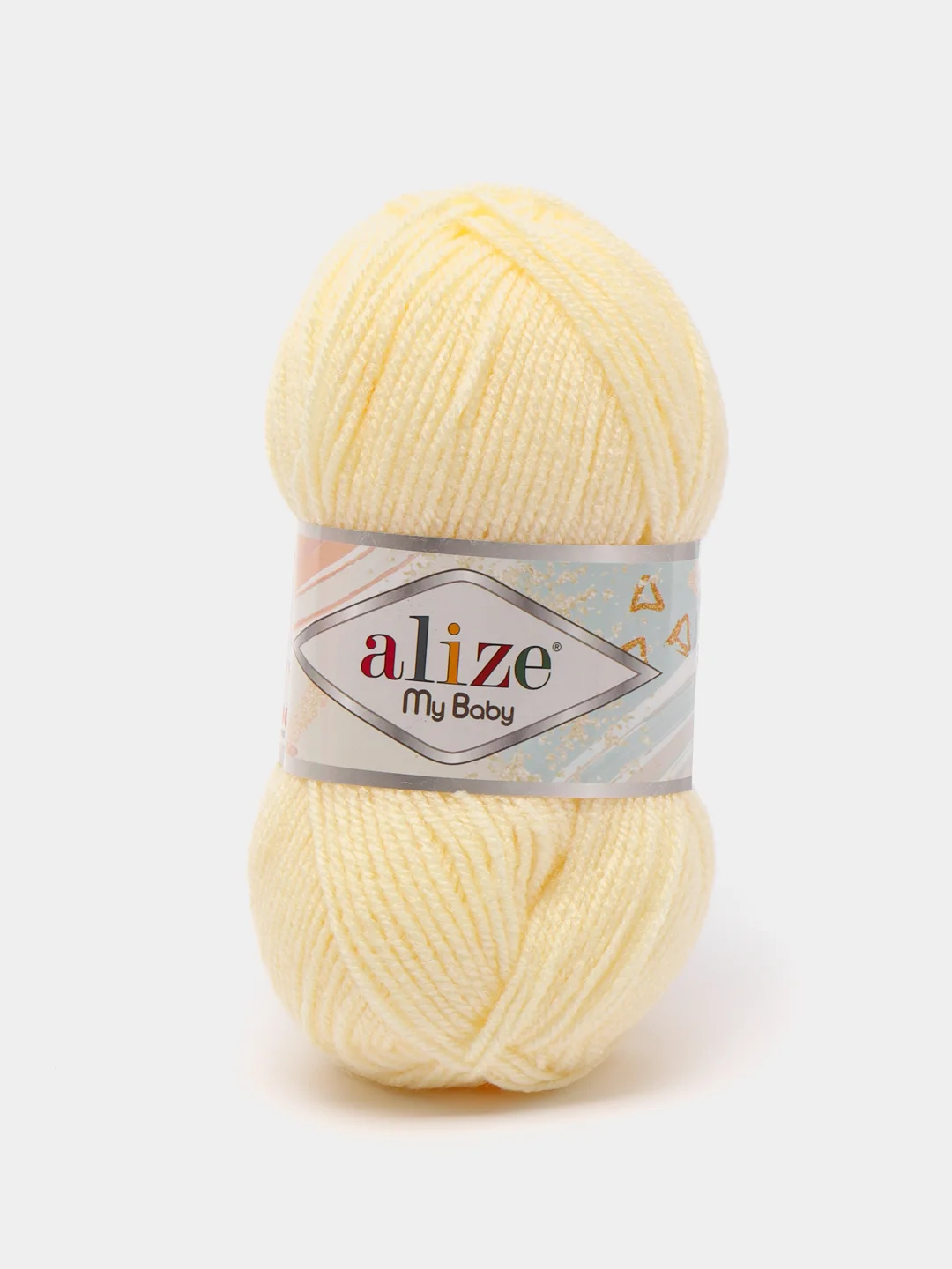 Кремовый пряжа детская Alize (Ализе) My Baby, 5 штук, акрил, 50 г, 150 м