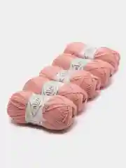 Пудровый пряжа детская Alize (Ализе) My Baby, 5 штук, акрил, 50 г, 150 м