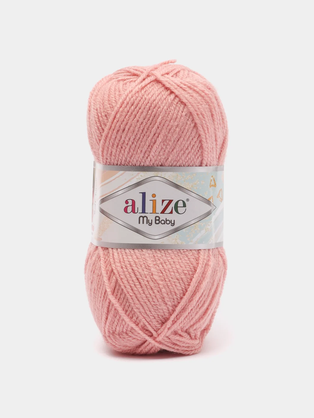 Пудровый пряжа детская Alize (Ализе) My Baby, 5 штук, акрил, 50 г, 150 м