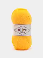 Желтый пряжа детская Alize (Ализе) My Baby, 5 штук, акрил, 50 г, 150 м