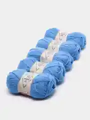 Светло-синий пряжа детская Alize (Ализе) My Baby, 5 штук, акрил, 50 г, 150 м
