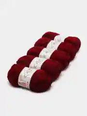 Бордовый пряжа детская Alize (Ализе) My Baby, 5 штук, акрил, 50 г, 150 м
