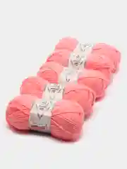 Кораллово-розовый пряжа детская Alize (Ализе) My Baby, 5 штук, акрил, 50 г, 150 м