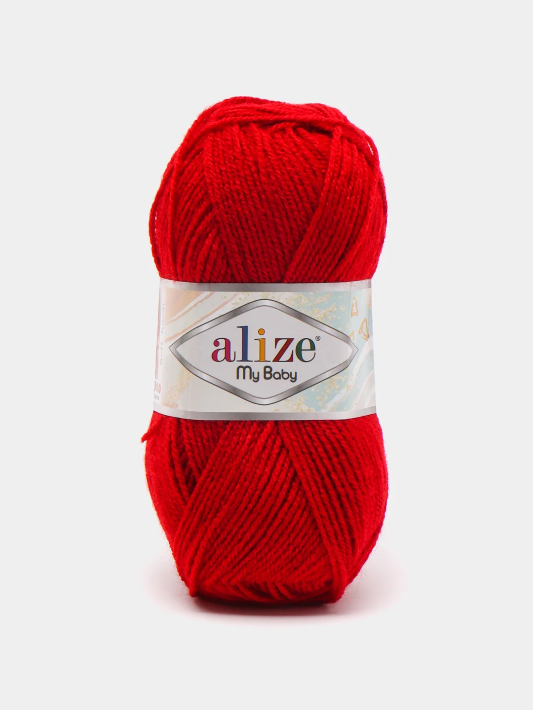 Багровый пряжа детская Alize (Ализе) My Baby, 5 штук, акрил, 50 г, 150 м