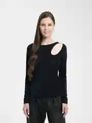 Лонгслив женский Zarina  черный