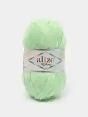 Мятный пряжа детская Alize (Ализе) My Baby, 5 штук, акрил, 50 г, 150 м