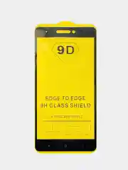 Черный xiaomi Redmi Note 4X, Сяоми Редми Нот 4Х, Защитное стекло 9D белое и черное