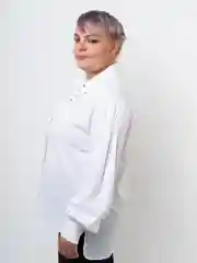 Блузка женская, цвет белый