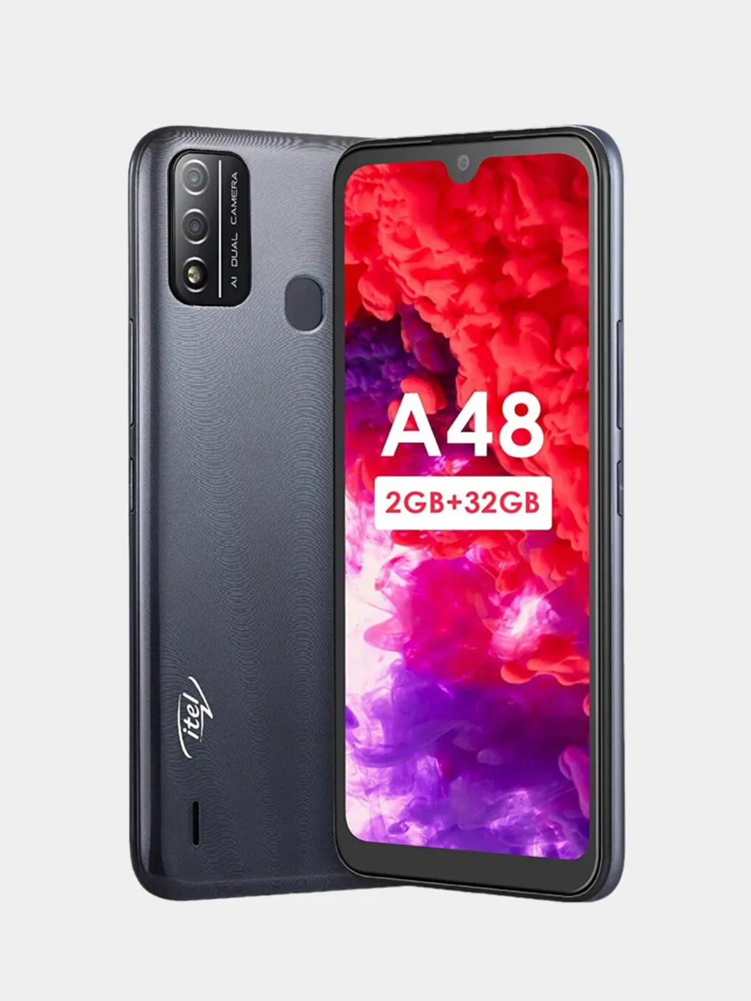 Смартфон Itel A48, 2/32 Гб купить по цене 5990 ₽ в интернет-магазине  KazanExpress