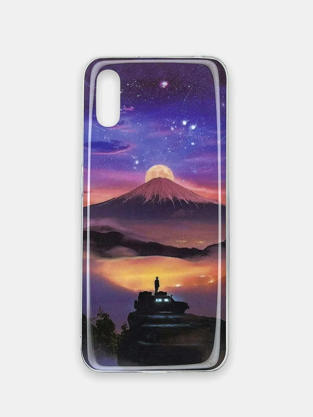 Молочный чехол Xiaomi Redmi 9A, Сяоми Редми 9А с рисунком