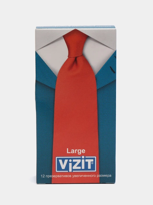 Презервативы VIZIT Large, 12 штук