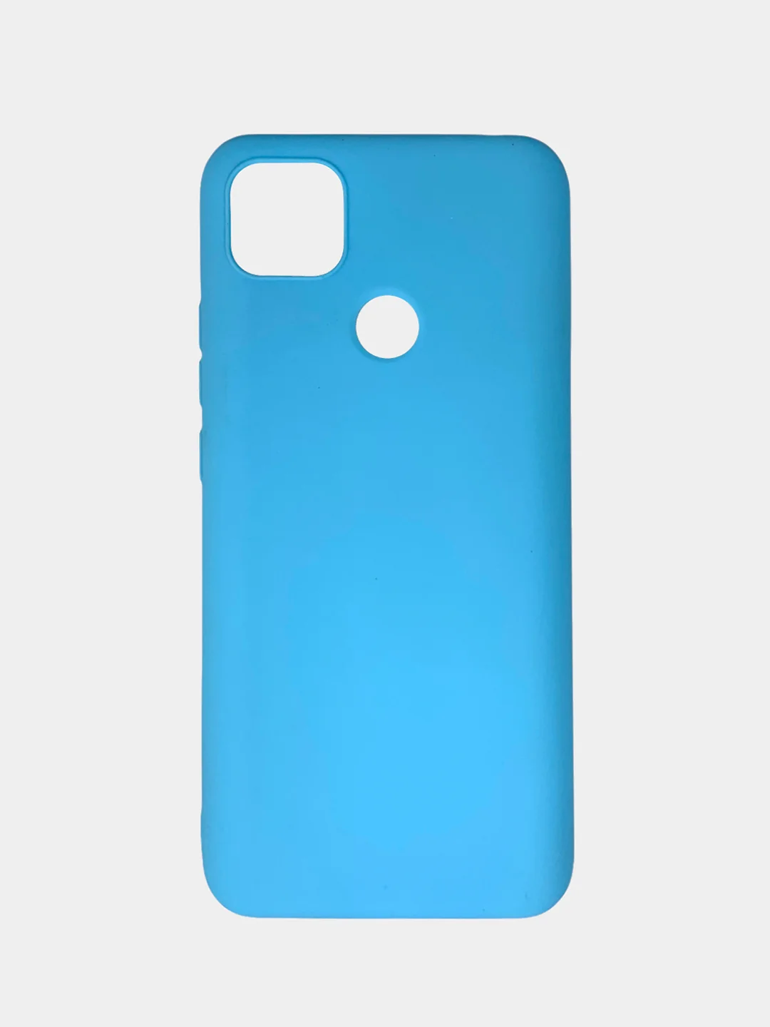 Голубой чехол для Xiaomi Redmi 9C, Redmi 9С NFC, Redmi 10A (Сяоми Редми 9С), силиконовый, матовый