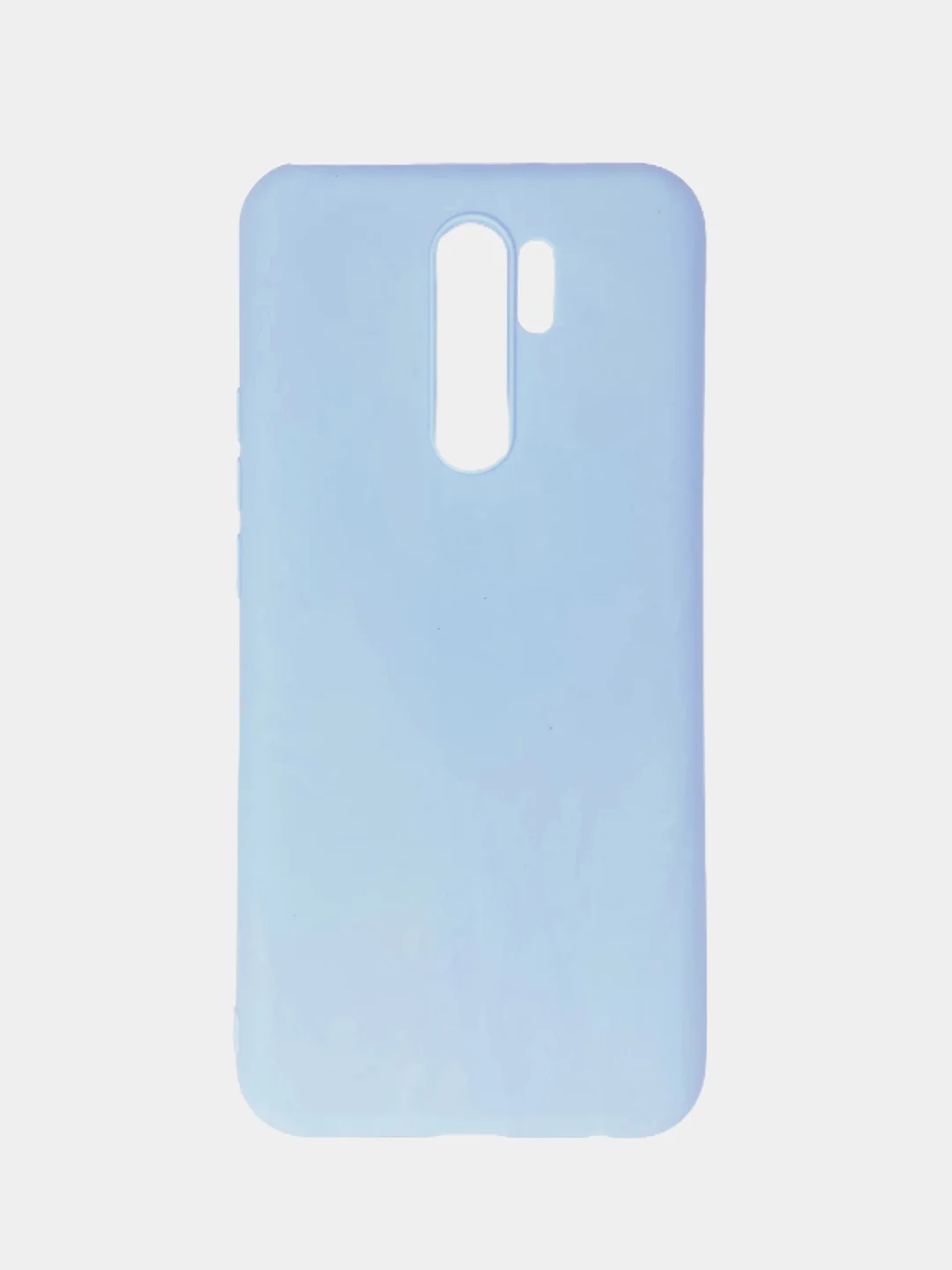 Небесно-голубой xiaomi Redmi 9, Сяоми Редми 9 чехол силиконовый цветной матовый