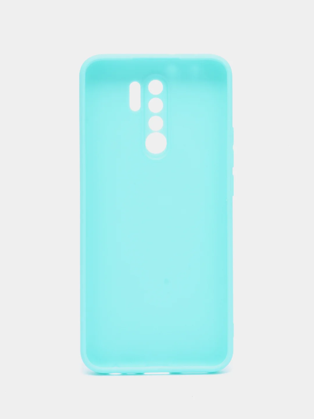 Бирюзовый xiaomi Redmi 9, Сяоми Редми 9 чехол силиконовый цветной матовый