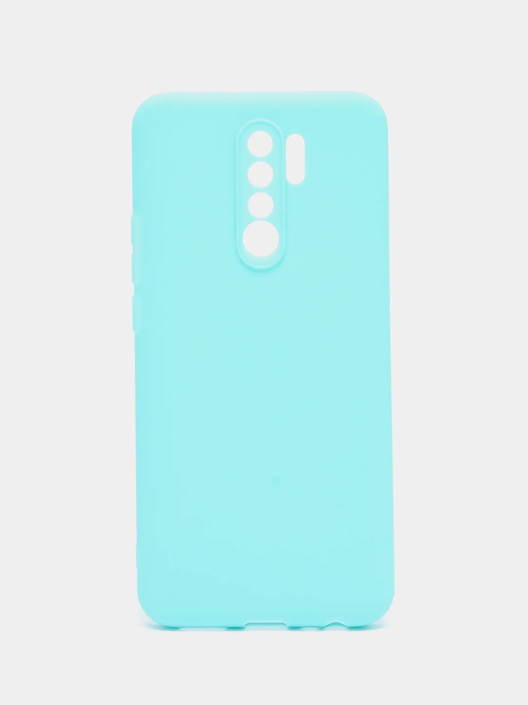 Бирюзовый xiaomi Redmi 9, Сяоми Редми 9 чехол силиконовый цветной матовый