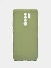Лесной зеленый xiaomi Redmi 9, Сяоми Редми 9 чехол силиконовый цветной матовый