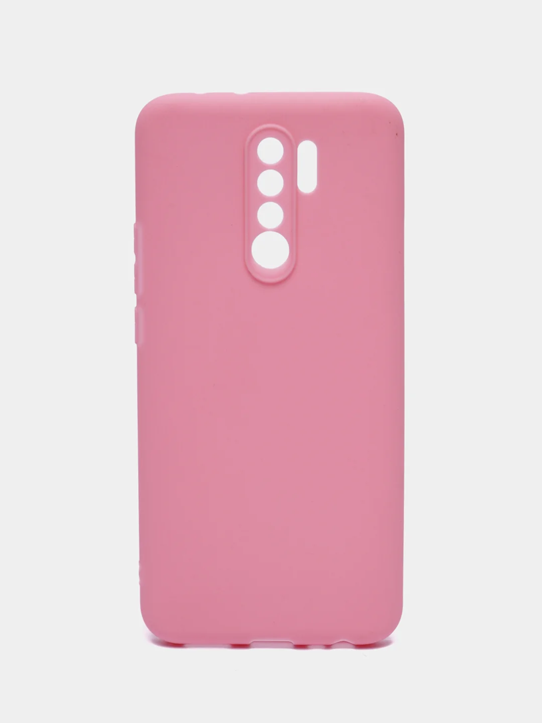 Розовый xiaomi Redmi 9, Сяоми Редми 9 чехол силиконовый цветной матовый