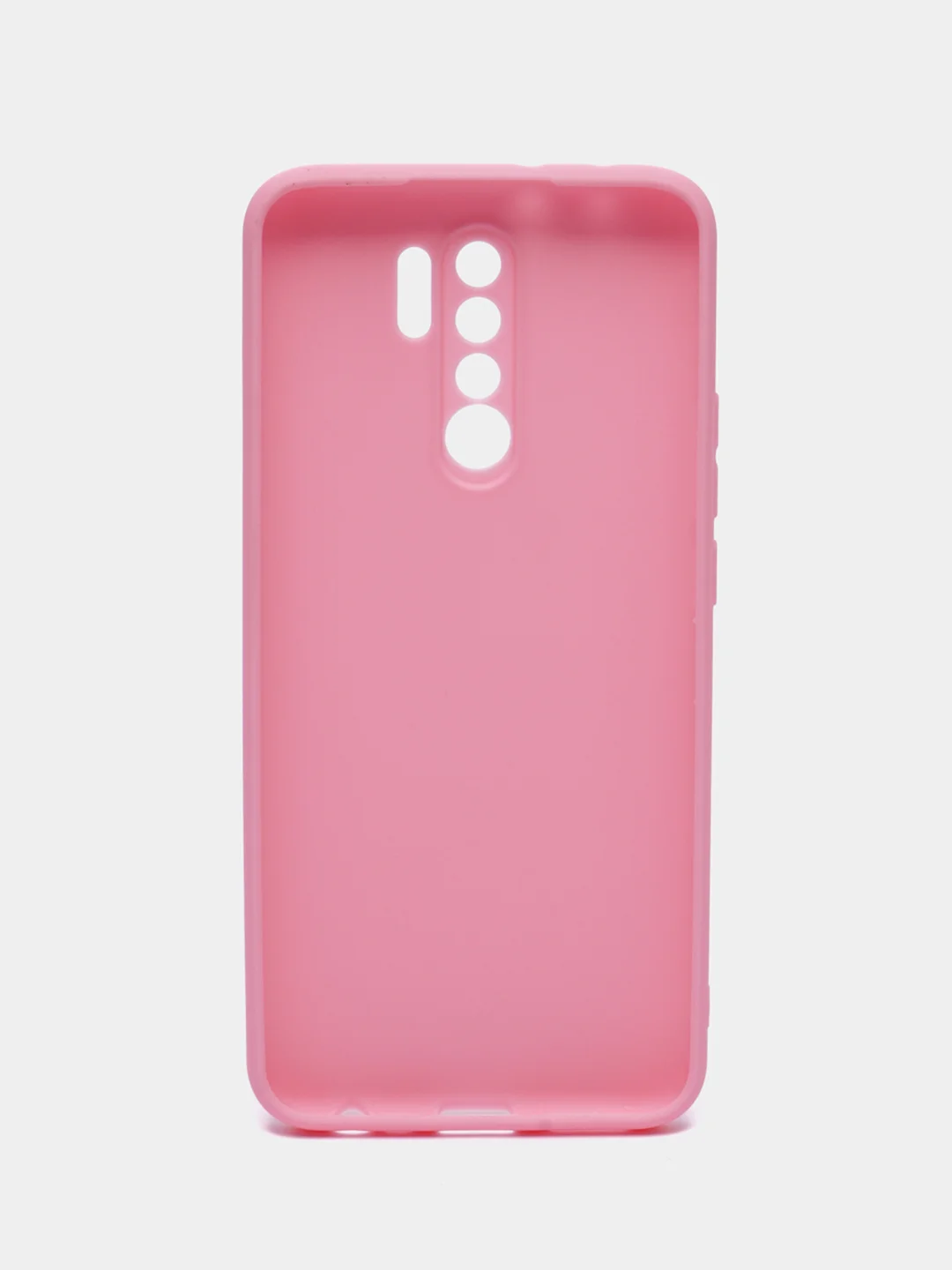 Розовый xiaomi Redmi 9, Сяоми Редми 9 чехол силиконовый цветной матовый
