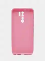Розовый xiaomi Redmi 9, Сяоми Редми 9 чехол силиконовый цветной матовый