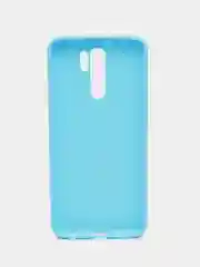 Голубой xiaomi Redmi 9, Сяоми Редми 9 чехол силиконовый цветной матовый