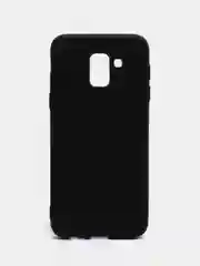 Черный чехол Samsung Galaxy J6 2018, Самсунг Галакси Джи6 2018, силиконовый цветной матовый
