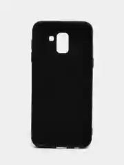 Черный чехол Samsung Galaxy J6 2018, Самсунг Галакси Джи6 2018, силиконовый цветной матовый